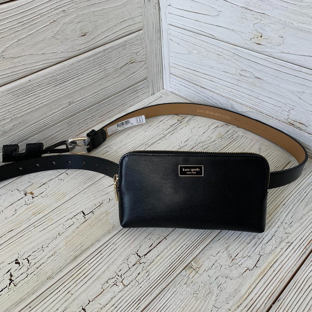 Kate Spade New York Belt Bag Fanny Pack Genuine Leather - New